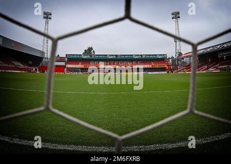 Griffin Park - Brentford / Brighton e Hove Albion, Sky Bet Championship, Griffin Park, Londra - 5th febbraio 2017. Foto Stock