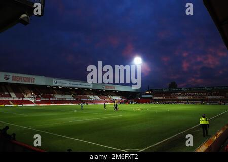 Griffin Park - Brentford / Brighton e Hove Albion, Sky Bet Championship, Griffin Park, Londra - 5th febbraio 2017. Foto Stock