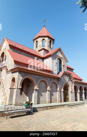 Chiesa Armena Apostolica di San Vardan Mamikonian Foto Stock