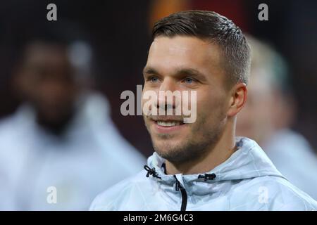 Lukas Podolski of Germany - Germania / Inghilterra, International friendly, Signal Iduna Park, Dortmund - 22nd marzo 2017. Foto Stock