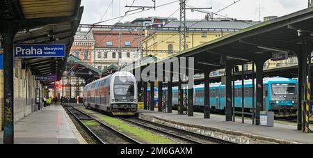 Praga, Repubblica Ceca. 04th Jan, 2023. Stazione ferroviaria di Praga Masaryk, nella foto del 4 gennaio 2023, a Praga, Repubblica Ceca. Credit: Vit Simanek/CTK Photo/Alamy Live News Foto Stock