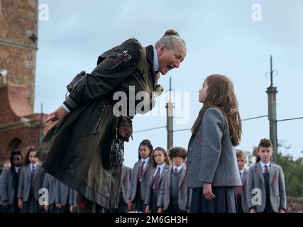 Matilda il Musical Emma Thompson & Alisha Weir Foto Stock