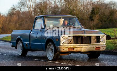 Vecchio camioncino Chevrolet C10 Foto Stock
