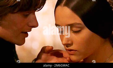 ROMEO E GIULIETTA 1968 Paramount Pictures con Olivia Hussey e Leonard Whiting, regia di Franco Zeffirelli Foto Stock