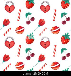 Modello creativo per San Valentino Foto Stock