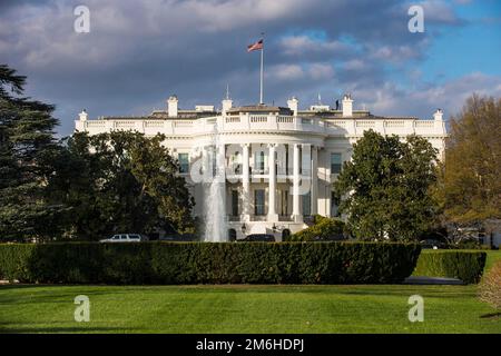La casa bianca, Washington, Distretto di Columbia, USA Foto Stock