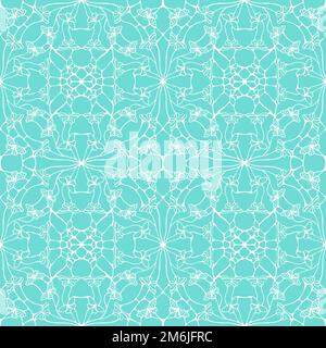 Estate farfalla senza cuciture animali linea arte doodle modello per avvolgere carta e bambini abiti stampa, tessuti e biancheria e confezioni festive. Alto Foto Stock