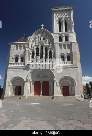 Abbazia di Vezelay Foto Stock