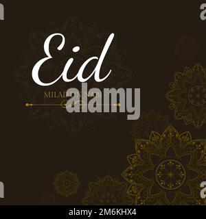 Vettore EID milad un nabi Illustrazione Vettoriale
