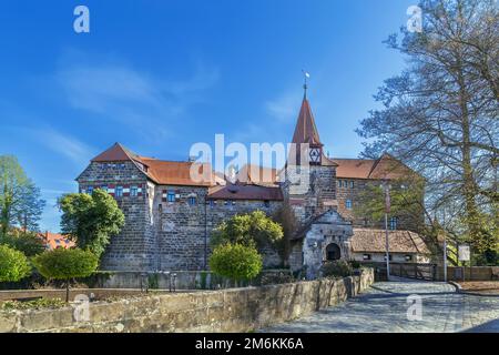 Castello di Lauf an der Pegnitz, Germania Foto Stock