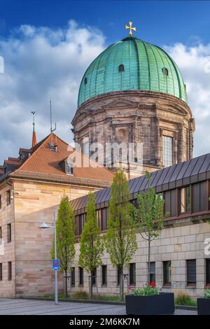 Santa Elisabetta, Norimberga, Germania Foto Stock