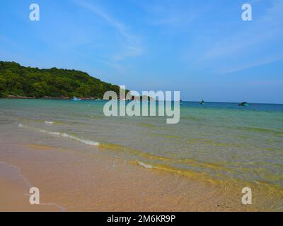 Vacanze in spiaggia e nell'oceano nell'Asia sudorientale, Vietnam, Phu Quoc #Asia #Vietnam #SouthEastAsia #slowtravel #paesaggi #loveasia Foto Stock