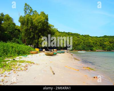 Vacanze in spiaggia e nell'oceano nell'Asia sudorientale, Vietnam, Phu Quoc #Asia #Vietnam #SouthEastAsia #slowtravel #paesaggi #loveasia Foto Stock