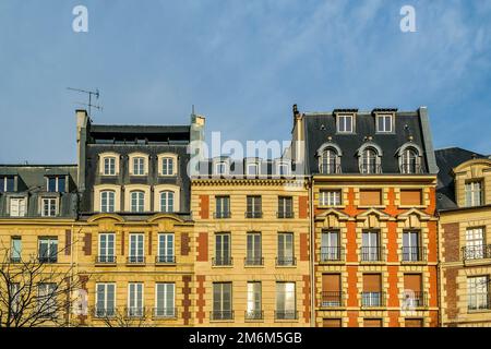 Appartamenti in stile antico, Parigi, Francia Foto Stock