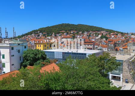 Vista di Spalato, Croazia Foto Stock