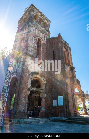 Quang Tri, Vietnam - 18 Agosto 2022 - la chiesa di la Vang vale la pena visitare che è stato costruito nel momento in cui il governo ha ucciso i battelli, un pilgramage s Foto Stock