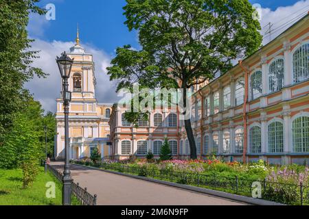 Alexander Nevsky Lavra, San Pietroburgo, Russia Foto Stock