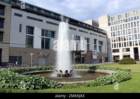 Ambasciata di Francia in Piazza Parigi Foto Stock