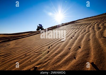 Arabia Saudita. 05th Jan, 2023. Quad azione durante la fase 5 della Dakar 2023 intorno a Hail, il 5th gennaio 2023 a Hail, Arabia Saudita - Foto Florent Gooden / DPPI Credit: DPPI Media/Alamy Live News Foto Stock