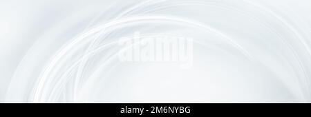 Astratto Ultra Wide sfondo bianco Foto Stock