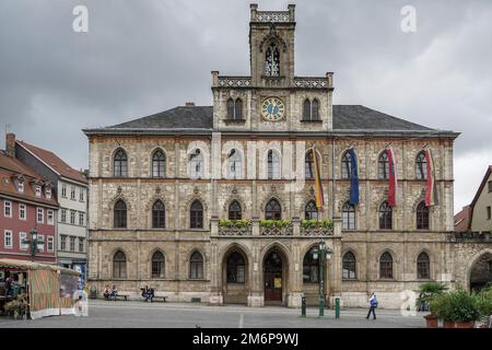 Weimar, Germania, 2014. Vista del municipio di Weimar Germania Foto Stock