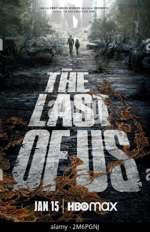 Poster della serie TV The Last of US Foto Stock