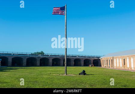 Fort Zachary Taylor, parco statale storico, Key West, Florida, Stati Uniti Foto Stock
