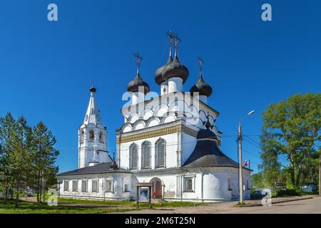 Chiesa del Salvatore a Belozersk, Russia Foto Stock