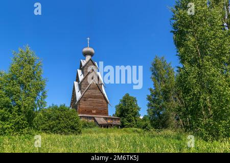 Chiesa di Giovanni Battista, Shirkovo, Russia Foto Stock