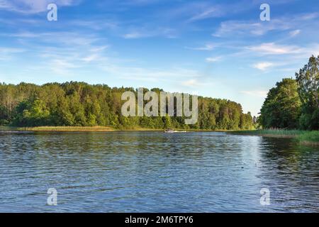 Lago Seliger, Russia Foto Stock