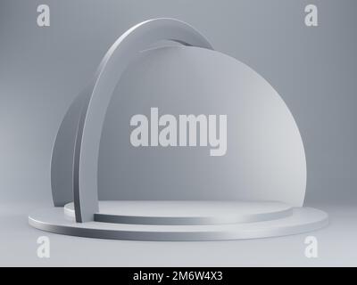 Display elegante con sfondo Foto Stock