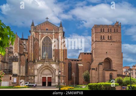 Cattedrale di Tolosa, Francia Foto Stock