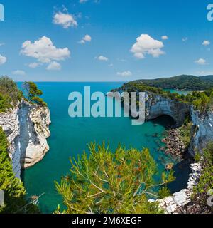 Estate Architello (Arch) di San Felice sul Gargano in Puglia, Italia. Foto Stock