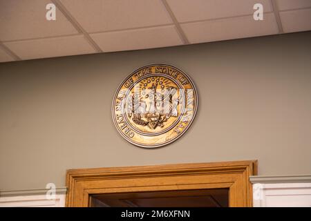 Il centro amministrativo di Little Rock, Arkansas Foto Stock