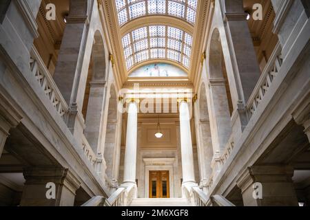 Il centro amministrativo di Little Rock, Arkansas Foto Stock