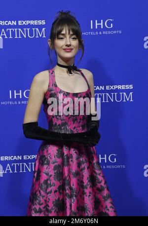 Palm Springs, Stati Uniti. 05th Jan, 2023. Julia Butters partecipa al gala annuale del Palm Springs International Film Festival 34th presso il Palm Springs Convention Center di Palm Springs, California, giovedì 5 gennaio 2023. Foto di Jim Ruymen/UPI Credit: UPI/Alamy Live News Foto Stock