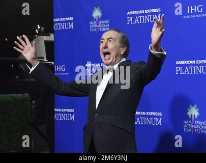 Palm Springs, Stati Uniti. 05th Jan, 2023. Eric Idol partecipa al gala annuale del Palm Springs International Film Festival 34th presso il Palm Springs Convention Center di Palm Springs, California, giovedì 5 gennaio 2023. Foto di Jim Ruymen/UPI Credit: UPI/Alamy Live News Foto Stock