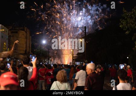 Parrandas de Zulueta Villa Clara Cuba Foto Stock