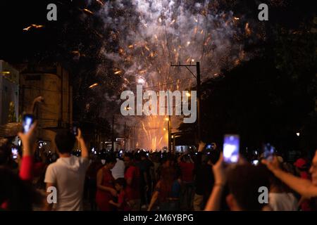 Parrandas de Zulueta Villa Clara Cuba Foto Stock