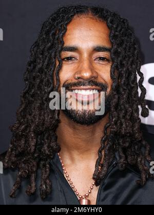 Hollywood, Stati Uniti. 05th Jan, 2023. HOLLYWOOD, LOS ANGELES, CALIFORNIA, USA - 05 GENNAIO: O'Ryan Omir Browner arriva alla Los Angeles Premiere di STARZ' 'BMF' (Black Mafia Family) Stagione 2 che si tiene al TCL Chinese Theatre IMAX il 5 gennaio 2023 a Hollywood, Los Angeles, California, Stati Uniti. (Foto di Xavier Collin/Image Press Agency) Credit: Image Press Agency/Alamy Live News Foto Stock