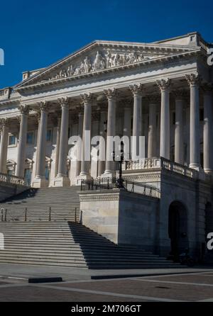 Il Senato degli Stati Uniti, il Campidoglio degli Stati Uniti, il Campidoglio o il Campidoglio, è la sede del ramo legislativo del governo federale degli Stati Uniti Foto Stock