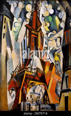 La Tour Eiffel - La Torre Eiffel 1926 Robert Delaunay, 1885-1941, Francia - Francese Foto Stock