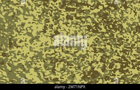 Texture militare mimetizzazione esercito verde caccia. Sfondo militare mimetizzazione. Illustrazione vettoriale Illustrazione Vettoriale