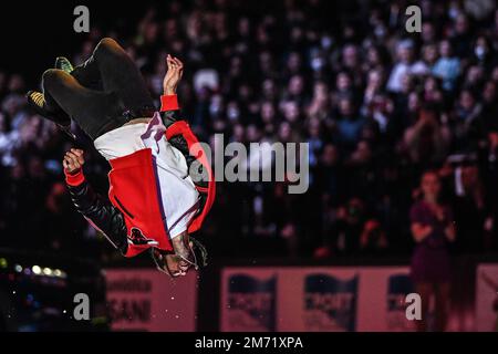 Bologna, Italia. 06th Jan, 2023. Philip Warren durante 2023 Bol su Ice â Plushenko and Friends, Ice Sports a Bologna, Italia, gennaio 06 2023 Credit: Independent Photo Agency/Alamy Live News Foto Stock