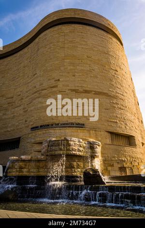 National Museum of the American Indian, Washington, D.C., USA Foto Stock