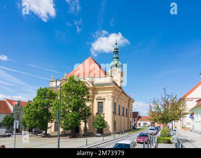 Uhersky Brod (Ungarisch Brod) : Chiesa dell'Immacolata Concezione della Vergine Maria (Kostel Neposkvrněného Početí Panny Marie) in , Zlinsky, Zlin R. Foto Stock