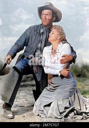 WINCHESTER '73 1950 Universal Pictures film con Shelley Winters e James Stewart Foto Stock