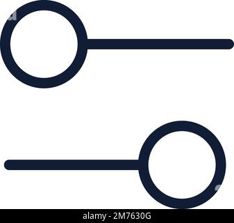 Set di frecce vettoriali a cerchio nere. Icone vettoriali Illustrazione Vettoriale