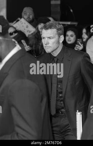 Celebrità partecipano all'Avatar: The Way of Water World Premiere a Odeon Luxe Leicester Square con: Sam Worthington dove: Londra, Regno Unito quando: 06 Dic 2022 credito: Phil Lewis/WENN Foto Stock