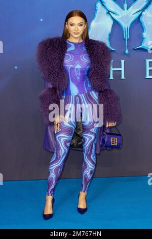 Celebrità assistere alla Avatar: The Way of Water World Premiere a Odeon Luxe Leicester Square con: Elz The Witch dove: Londra, Regno Unito quando: 06 Dic 2022 credito: Phil Lewis/WENN Foto Stock